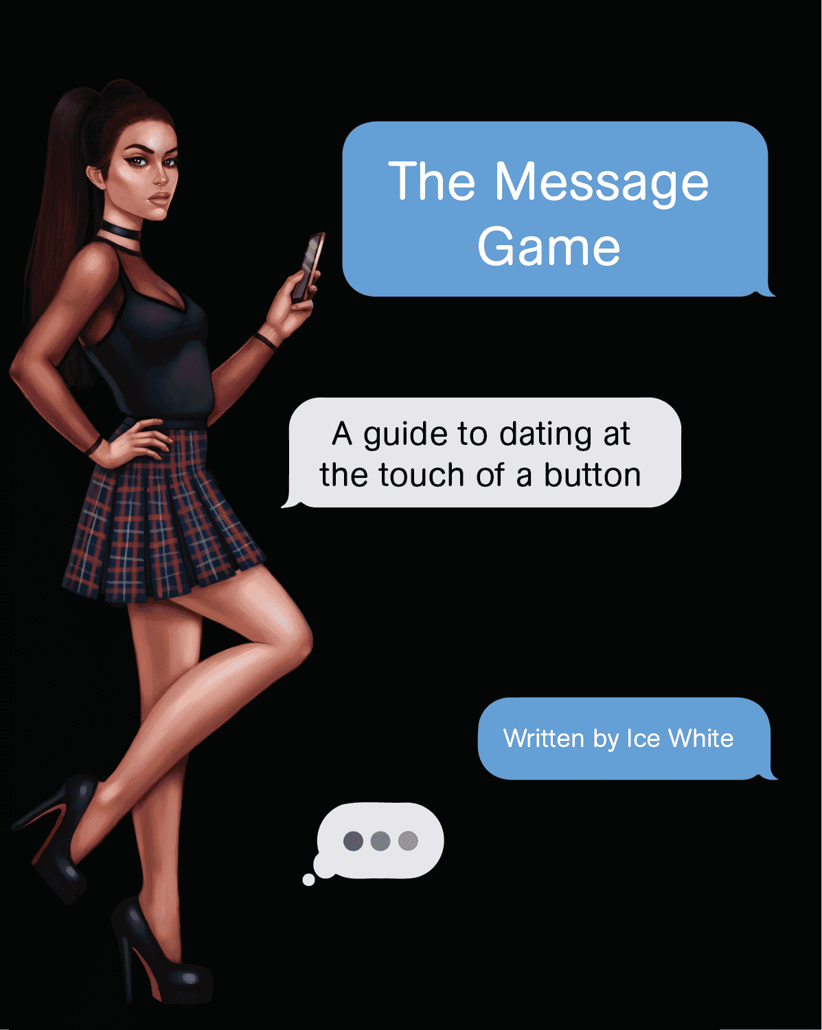 The Message Game Paperback Copy, book for Tinder, Instagram and online dating by Ice White, PUA Lairs Inner Circle Group Pickup Artist The Game Neil Strauss Models Mark Manson Mystery RSD Book Real Social Dynamics RSD Max RSD Luke RSD Julien