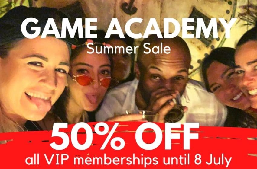  Game Academy Is HALF PRICE until 8 July