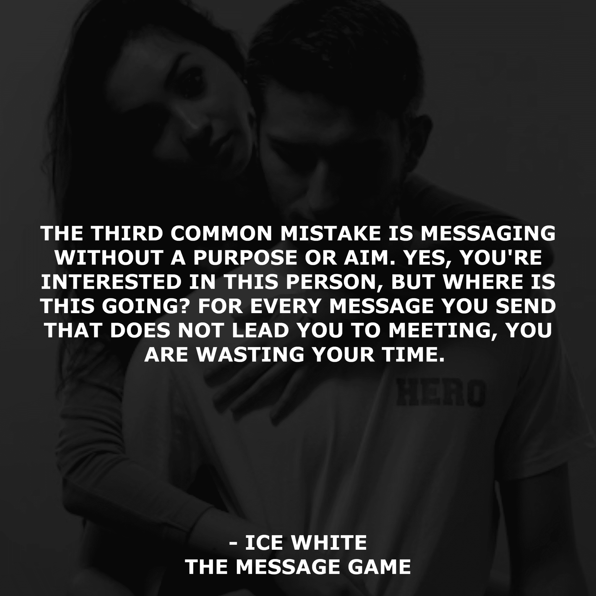 Online dating waste of time book quotes The third common mistake is messaging without a purpose or aim. Yes, you're interested in this person, but where is this going? For every message you send that does not lead you to meeting, you are wasting your time