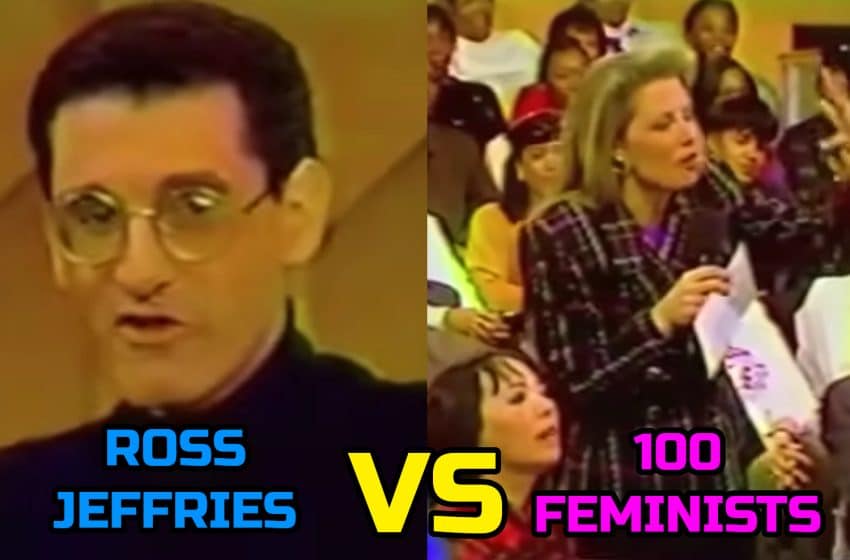 Ross Jeffries VS 100 Feminists: Faith Daniels Show, NBC, 1992