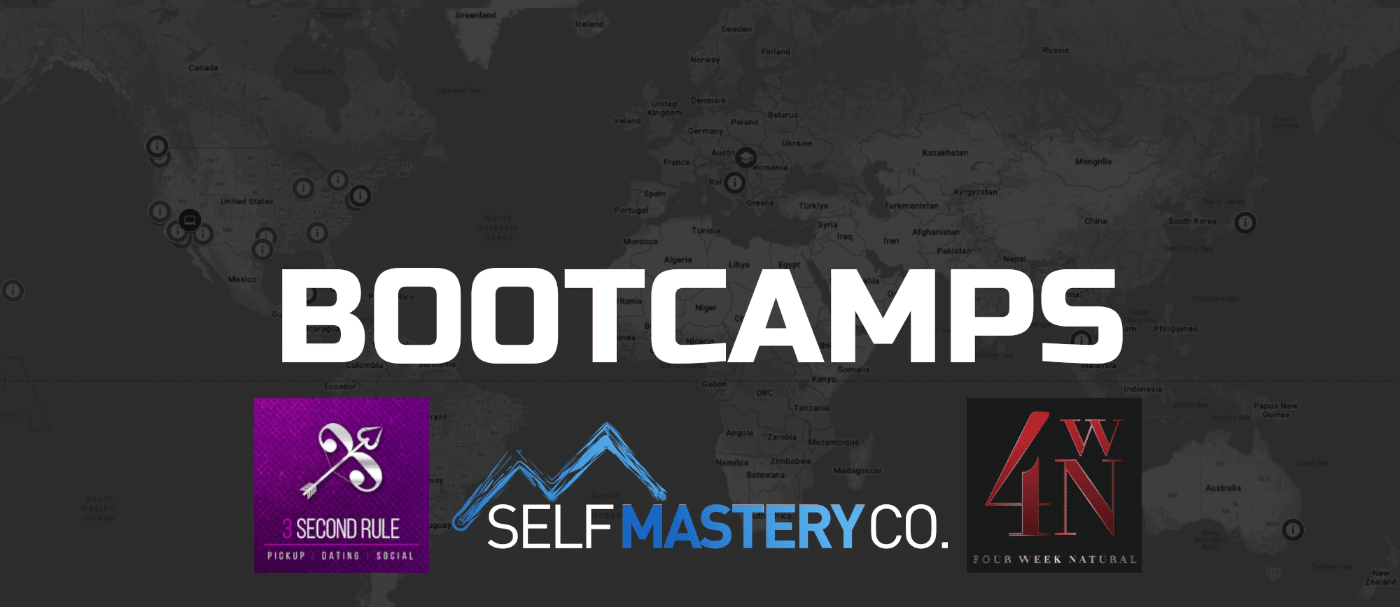 Bootcamps Self Mastery Co Real Social Dynamics RSD 4WN 4 Week Natural The Game Neil Strauss Mystery Erik Bootcamp 3SR 3 Second Rule