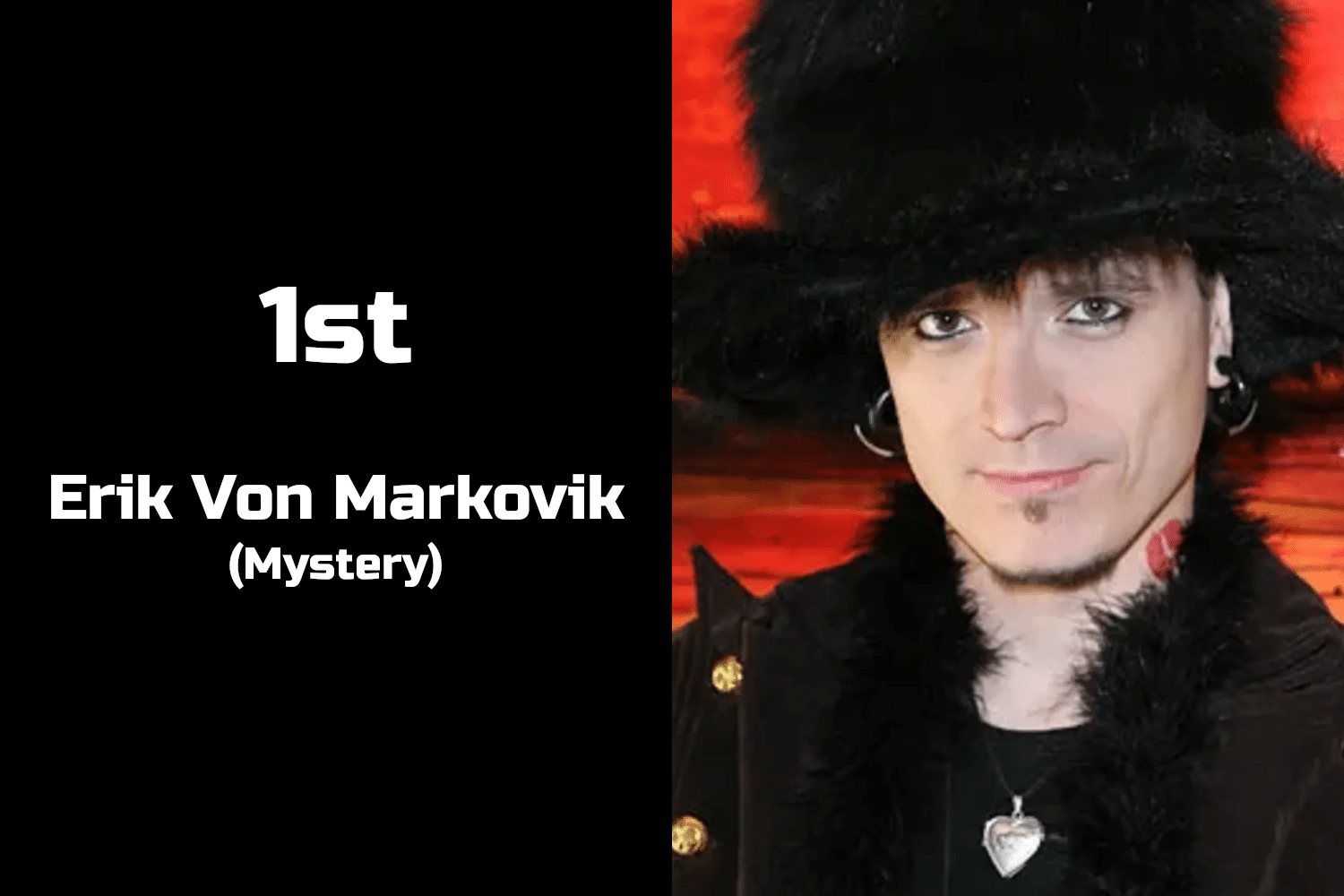 Erik Von Markovik Mystery VH1 The Pickup Artist Neil Strauss The Game PUA Greatest Pickup Artist Of All Time