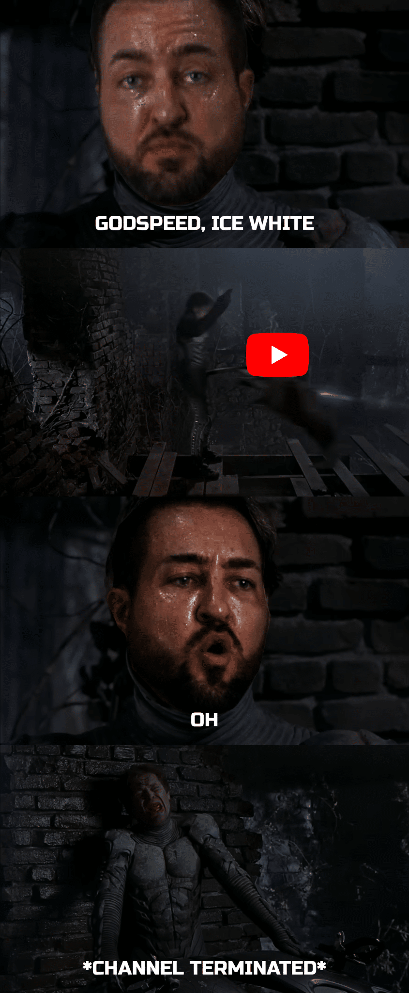 John Anthony Lifestyle YouTube Channel Meme Ice White