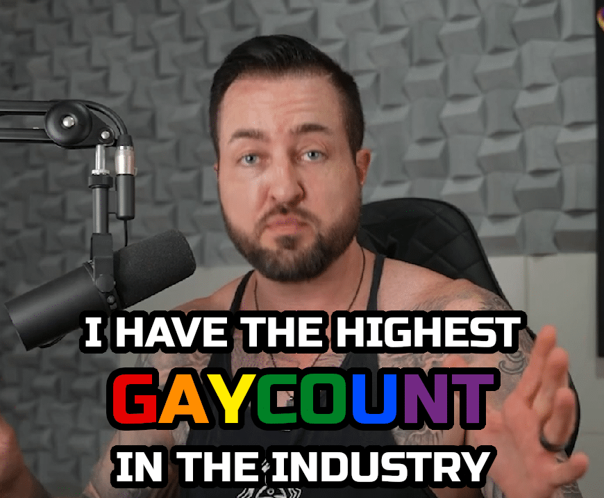 Highest Gaycount In the Industry John Anthony Lifestyle LGBTQ LGB LGBT Gay John Gaystyles John Mulvehill Ice White