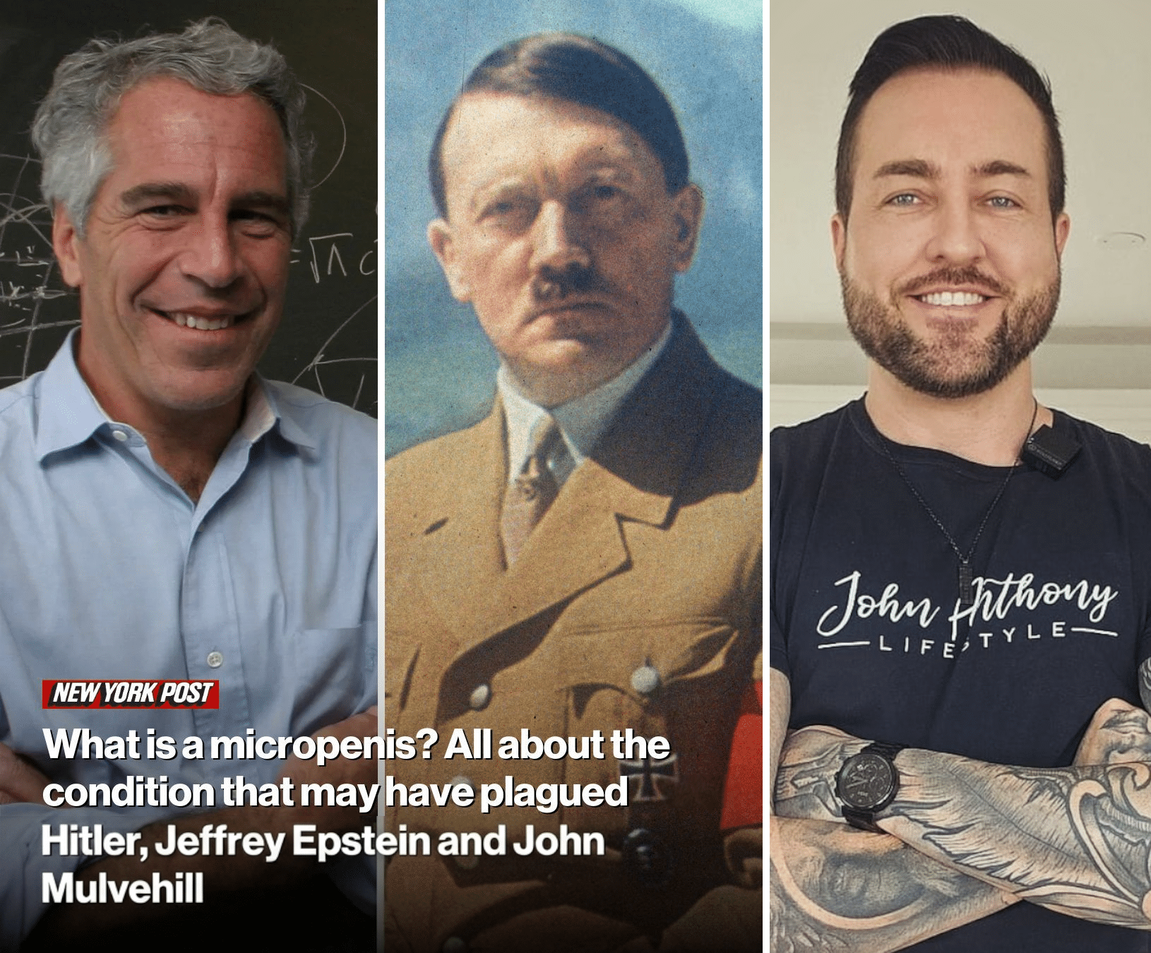 New York Post John Mulvehill John Anthony Lifestyle Meme Pickup Artist Toxic JMULV Exposed Hitler Epstein