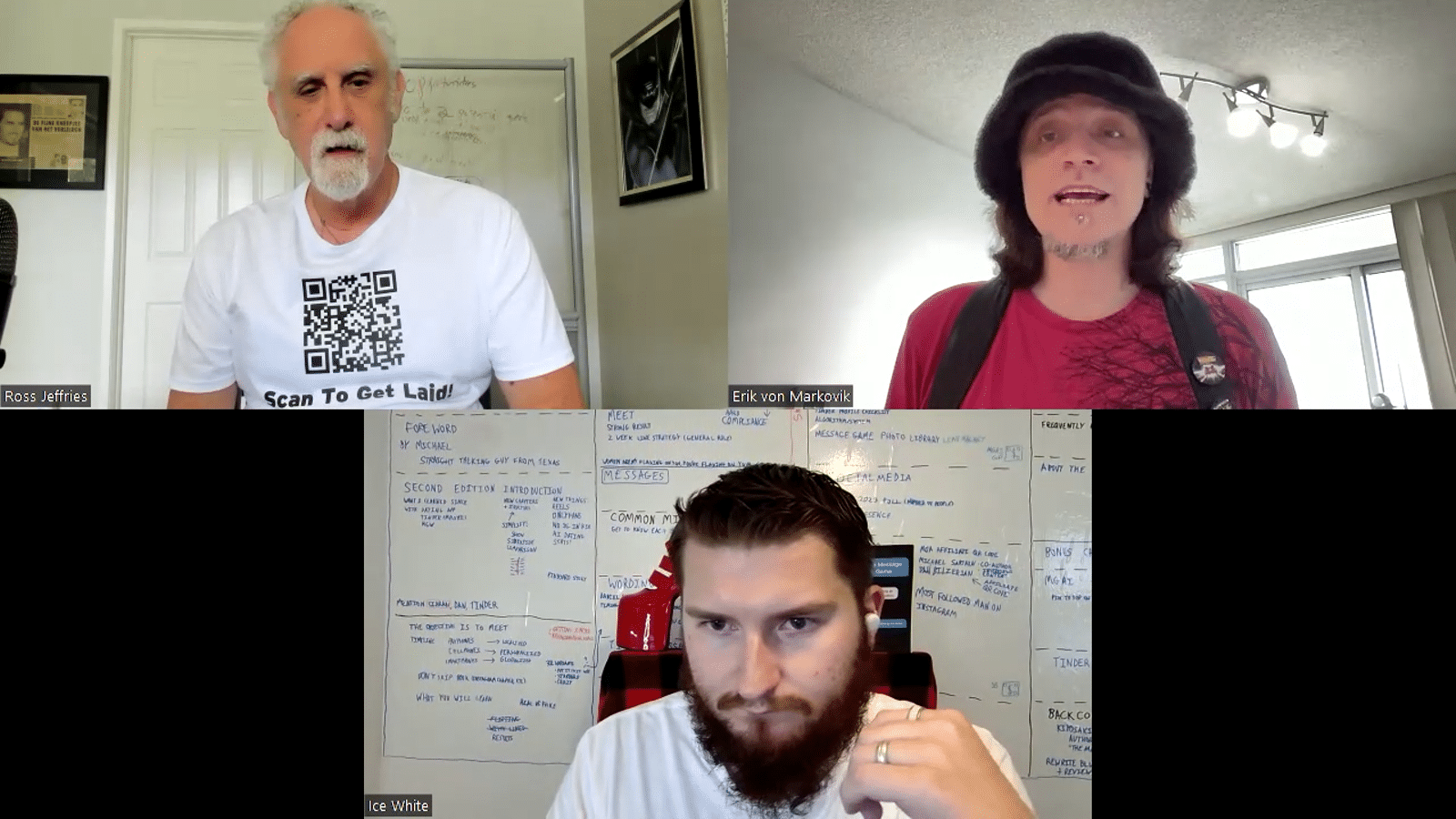 Mystery Method Erik Von Markovik Ice White Game Global Pickup Artist MPUA The Game