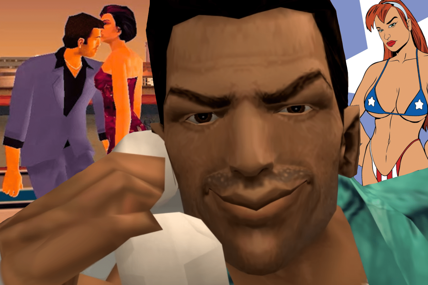 Grand Theft Auto GTA Vice City Mercedes Cortez Candy Suxx Tommy Vercetti Game