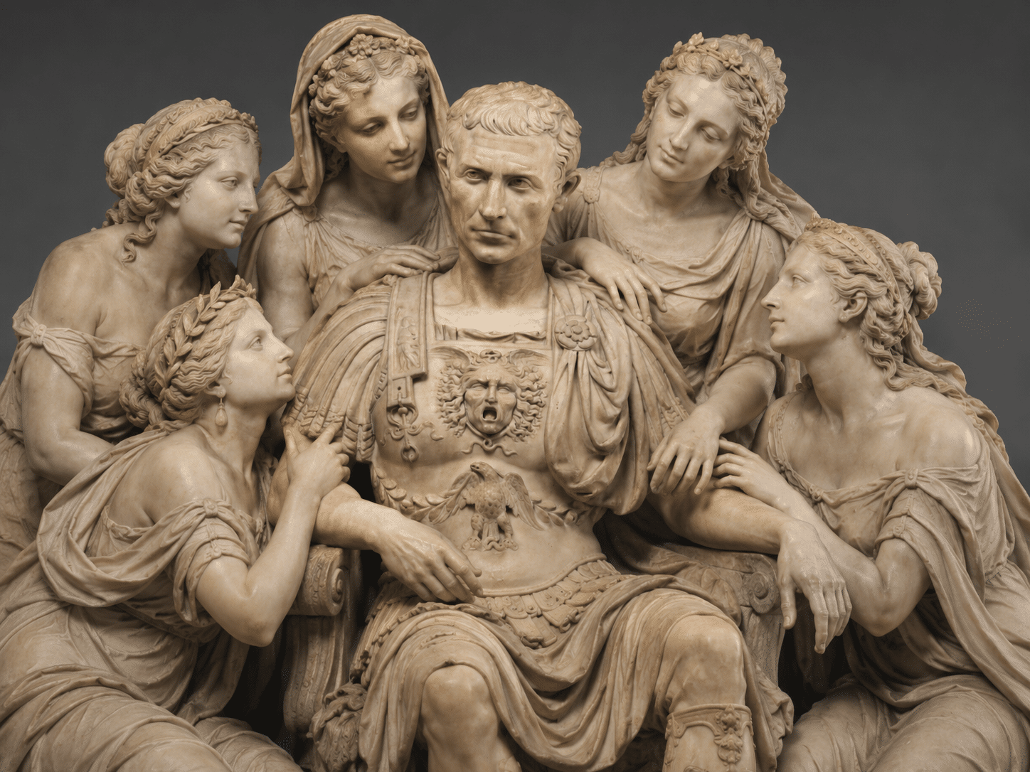Julius Caesar Emperor Of Rome Roman Empire Statue Historical Figures With Game