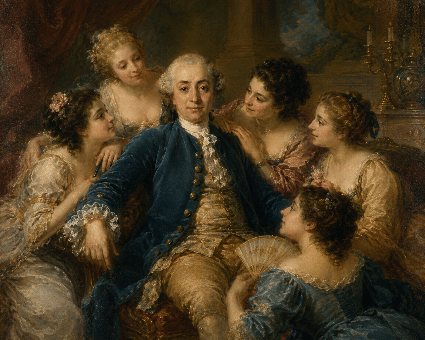 Giacomo Casanova Historical Figures With Game Women